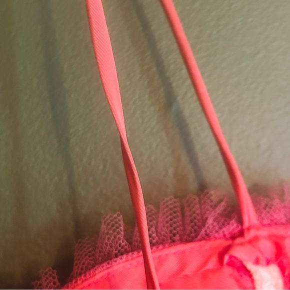 CHERRY FIZZ Incredible Vintage 1950s Pink Tulle + Satin Party Dress sz XS - Picture 14 of 16